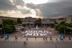 Podgorica (Подгорица), Montenegro unterstützte den #VjosaNationalParkNow Mitte Juni!